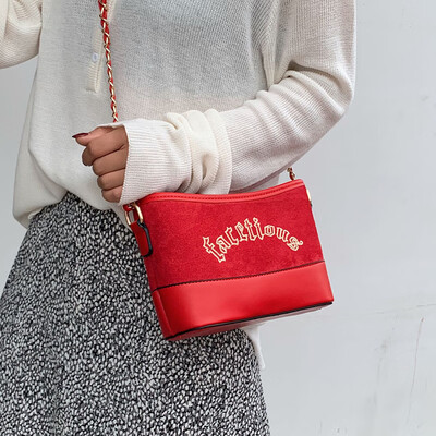 

Ins super fire small bag female 2019 new Korean version of the wild chain shoulder bag fashion casual Messenger wandering bag
