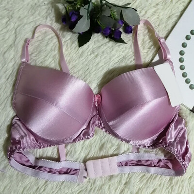 

Women Bra Underwear Silk Padded Soft Plus Size Sexy Breathable Comfortable