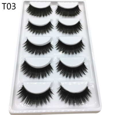 

〖Follure〗Luxury 3D False Lashes Fluffy Strip Eyelashes Long Natural Party