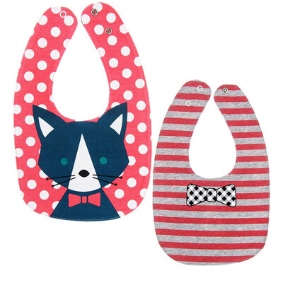 

14 styles Newborn Baby bibs burp cloth print Cartoon striped baby Feed bibs Infant Toddle burp brand cotton bandana accessories