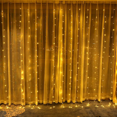 

Greensen 6x3m Decoractive Light Curtain Lamp Lantern for Holiday Indoor Outdoor Ornament