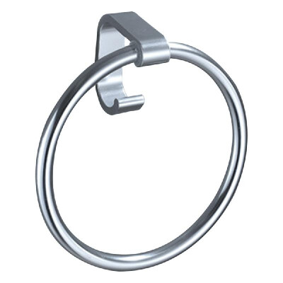 

Towel Ring Round Towel Bar Bath Towel Clothes Hanger Wall Mount Aluminum Towel Rack Holder for Bathroom Kitchen