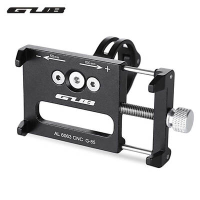

GUB G - 85 Aluminum Alloy Bicycle Handlebar Bike Phone Mount Cycling Holder Stand for Smart Mobile Cellphone