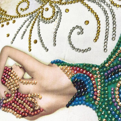 

5D DIY Special-shaped Diamond Painting Beauty Cross Stitch Embroidery Kit