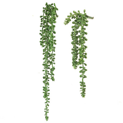

Artificial Hanging String Of Pearls Fake Succulent Plants Garden Flower Vine Lot