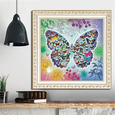 

Toponeto 5D Full Square Dirll Embroidery Paintings Rhinestone Pasted DIY Diamond Painting
