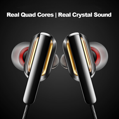 

35mm Wired Double Moving Coil Headphones Headset In-Ear Silicone Earbuds Music Earphones for PC Laptop Tablet Smartphone In-line