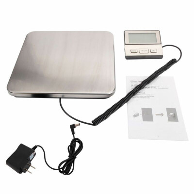 

Postal Shipping Scale 440 lbs Capacity Heavy Duty Digital wStainless Steel Large Platform Post Office Postal Luggage Scale