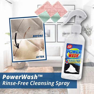 

Siaonvr Multi-Purpose Rinse-Free Foam Cleaner PowerWash™ Rinse-Free Cleansing Spray