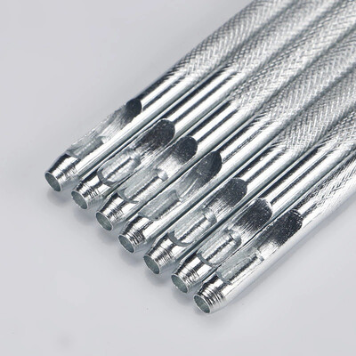 

Belt puncher handles the length of the skin Various styles of punchers
