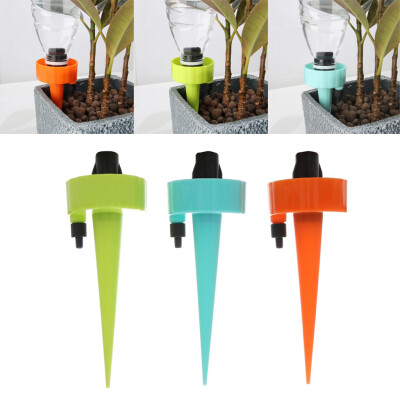 

Siaonvr Plant Self Watering Spikes Adjustable Stakes System Vacation Plant Waterer 3Pcs