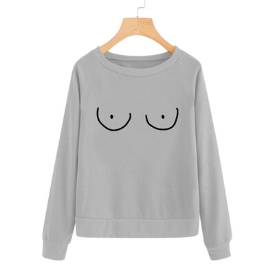

Tailored Women Printing Round Neck Long Sleeve Casual Blouse Sweatshirt