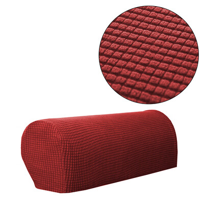 

Plaid Thickened Simple Modern Sofa Armrest Cover Elastic Couch Arm Protector