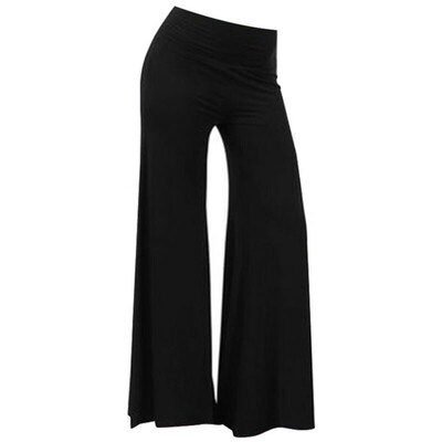 

Womens Casual Harem Trousers Yoga Gypsy Baggy Wide Leg Boho Loose Palazzo Pants