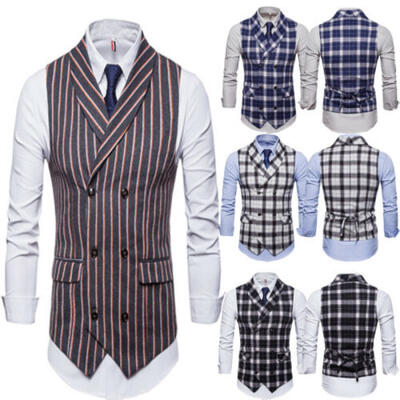

Mens Suit Vest Formal Business Wedding Party Tuxedo Waistcoat Jacket
