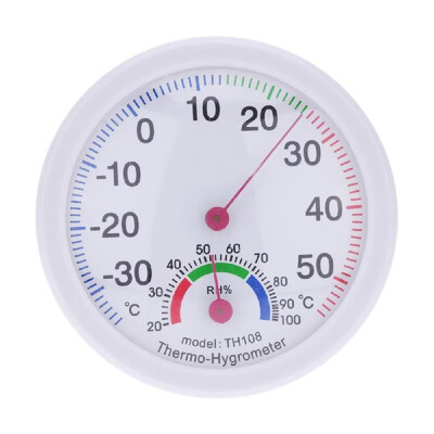

-3555°C Mini Indoor Analog Temperature Humidity Meter Thermometer Hygrometer