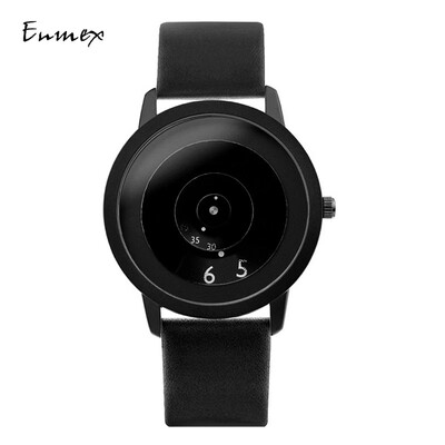 

Enmex cool watch hit color focus creative design dazzling Milan steel belt watch during the translation of holiday gifts