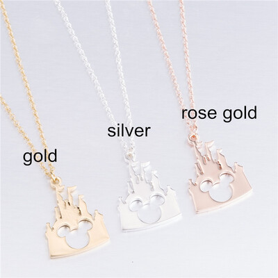 

Stainless Steel Necklace Silver Gold Chain Minimalist Choker Origami Elephant Koala Bear Cat Dainty Necklace For Women Jewelry