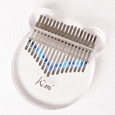 

17 Keys Crystal Kalimba African Thumb Transparent Finger Piano Acrylic Kalimba Portable Musical Instrument