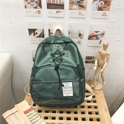 

Ins bag girl Korean version of high school students Japanese campus simple Mori Department of ancient sense girl backpack backpack