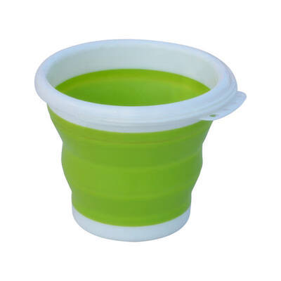 

3L Portable Bucket Silicone Foldable Water Container Outdoor Cleaning Folding Wash Pail for Fishing Camping Car