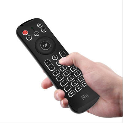 

Rii MX6 Fly Mouse 24G Multifunctional Wireless Mini Keyboard And Remote Control With Mic For KODI Android TVBoxPC