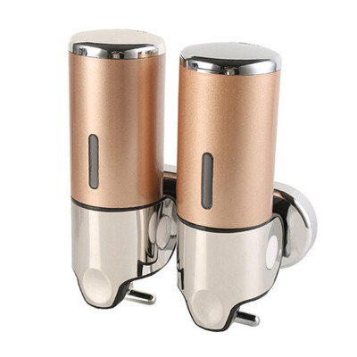 

ABS Plastic Dispensador Wall-Mountedbath Hand Soap Dispenser Single Double Liquid Soap Dispenser 500Ml1000Ml1500Ml