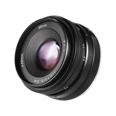

35mm f17 Manual Focus Mirrorless Lens Prime Lens Large Aperture for Portrait Humanistic Street Photography for Sony E Mount NEX3
