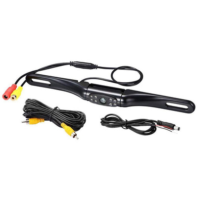 

Waterproof High-Definition 8 IR LED Night Vision Car License Plate Rear View Backup Reverse Parking Camera