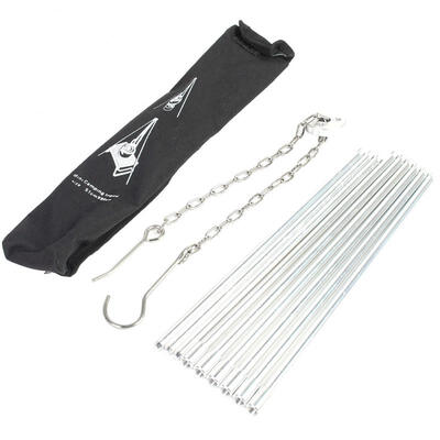 

Greensen Outdoor Portable Foldable Metal Barbecue Grills Hanging Tripod Camping Picnic BBQ Cooking