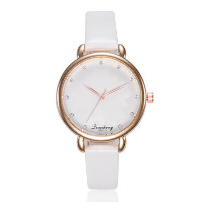 

Korean version of the personalized diamond pattern dial ladies quartz hand