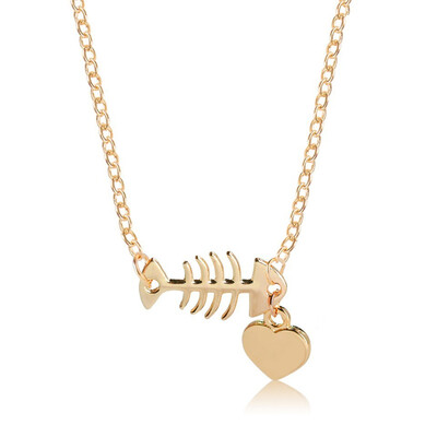 

Hollow Love Pendant Necklace Gold Necklace Ms Simple Temperament Glamour OL Style Summer Costume Accessories Wedding Party