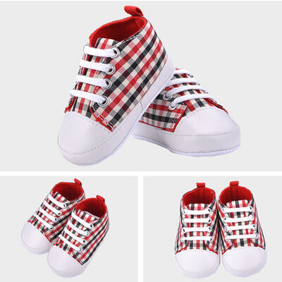 

Baby Girls Boys Fashion Canvas Shoes Soft Prewalkers Casual Toddler Bhoes