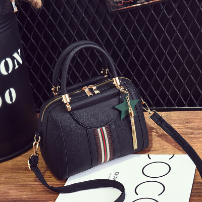 

Boston Bag Lady Spring&Summer Chao Single Shoulder Bag Japanese&Korean Version Baitao Slant Bag Fashion Handbag