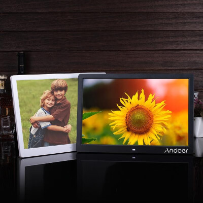 

Andoer 156 Inch 1080P LED Digital Photo Picture Frame High Resolution 19201080 Advertising Machine MP3 MP4 Movie Picture Player