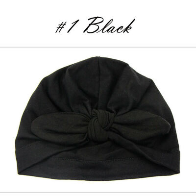 

Cute Baby Girls Boys Newborn Toddler Kids Beanie Bow Knot Wrap Cap Turban Hat