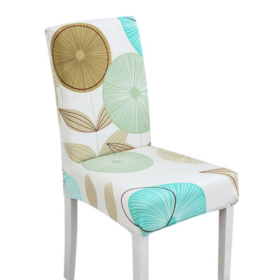 

Gobestart Dining Room Wedding Banquet Chair Cover Party Decor Seat Spandex Stretch Covers