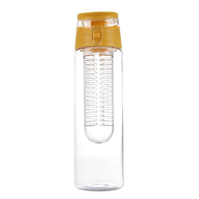 

700ML Plastic Fruit Cup Leakproof Outdoor Sports Kettle Coffee Lemon Cups