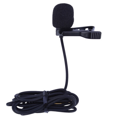 

CVM - V01GP Lavalier Microphone Clip-on Omni-directional Condenser Mic with Wind Muff for GoPro HERO 3 3 Plus 4