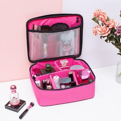 

Travel Cosmetic Storage MakeUp Bag Folding Hanging Toiletry Wash Organizer Pouch