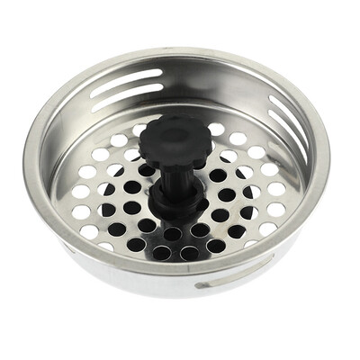 

Closed Type Filter Basin Strainer Colander Stainless Steel Cover Kitchen Sink