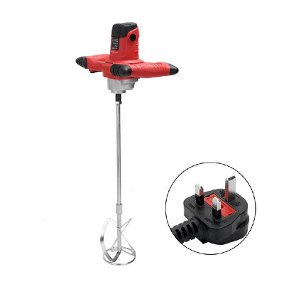 

Industrial Grade Mixer Electric Speed Control Handheld Paint Cement Plaster Mortar Coating Putty Powder Mixing Machine