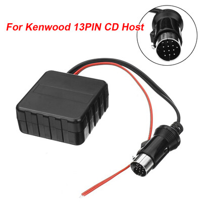 

5-12V Car Bluetooth Module AUX Audio Adapter For Kenwood 13PIN CD Host Machine