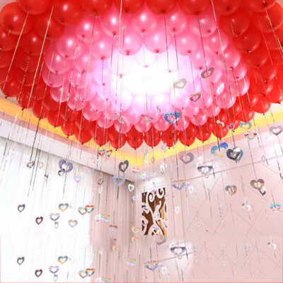 

New Hot 100 pcsset Romantic Thickening Balloon Wedding Birthday Party Wedding Room Decoration