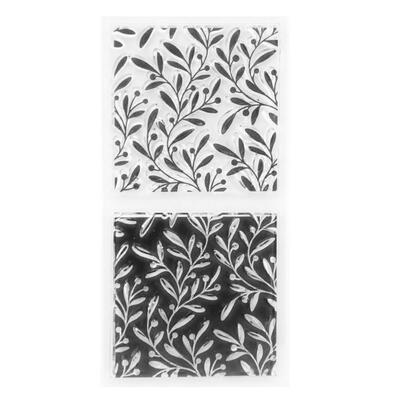 

Flower Printed DIY Scrapbooking Plastic Embossing Template Folder Stencil