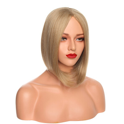 

12 Inches Ombre Wigs Short Bob Hair Wigs Synthetic Cosplay Daily Party Wig for Women