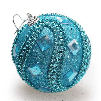 

Glitter Christmas Ball Baubles Balls Christmas Tree Decor