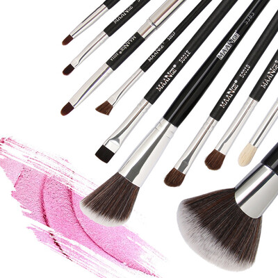 

〖Follure〗10Pc Makeup Brushes Set Powder Foundation Eyeshadow Eyeliner Lip Cosmetic Brush