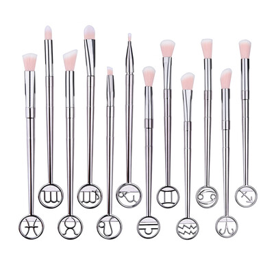 

〖Follure〗12PCS Make Up Foundation Eyebrow Eyeliner Blush Cosmetic Concealer Brushes
