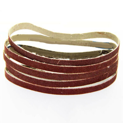 

10 Pcs 33010MM Abrasive Belt Sanding Strap 40-120 Grit Grinding Polishing Tools